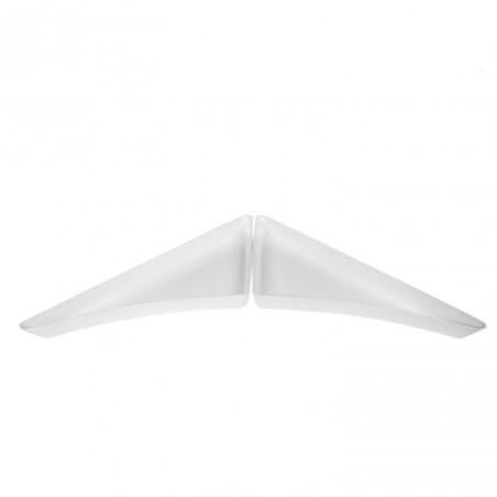 Bandeja Triangular Esquinera Blanca